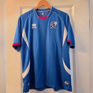 Iceland Home Soccer Jersey